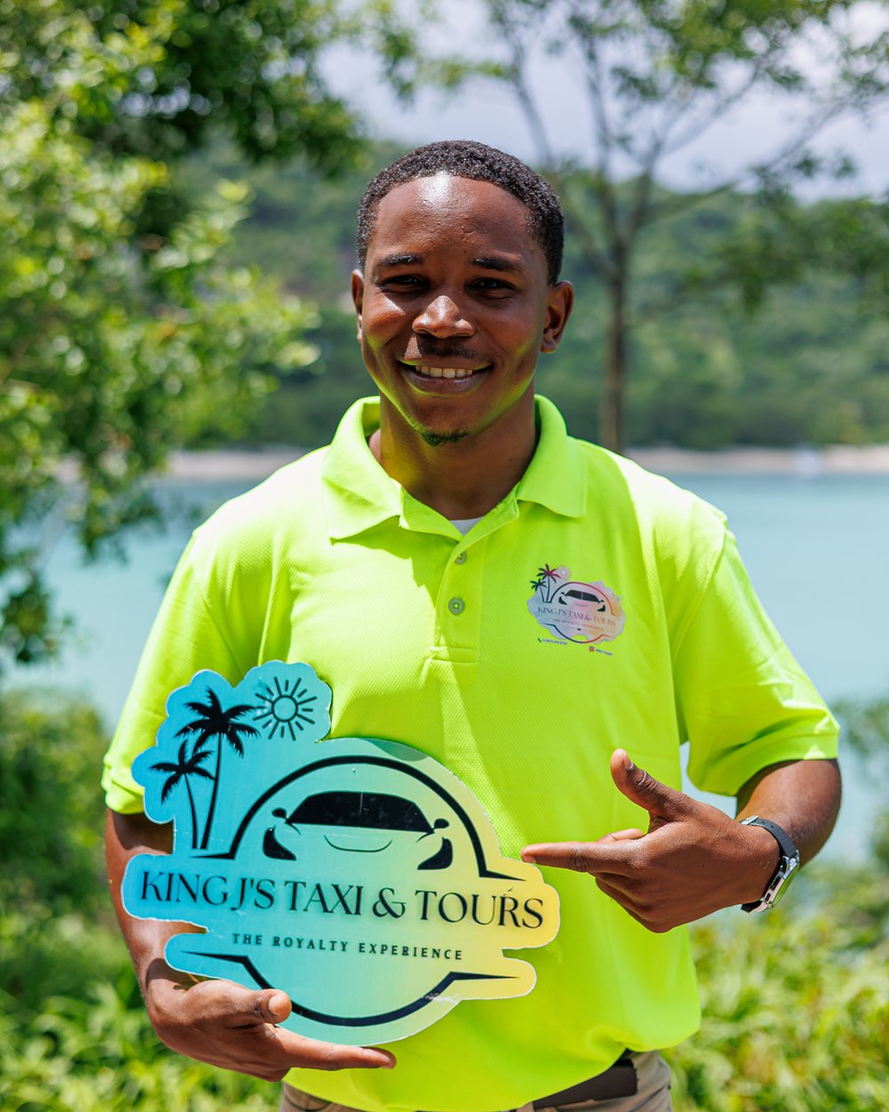 Carlos, driver and guide at King J’s Taxi Service and Tours Grenada